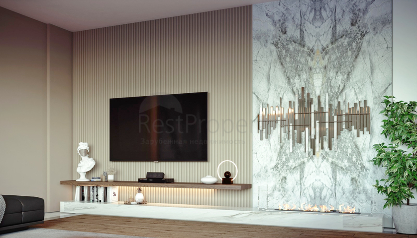 Квартиры планировки 4+1 и 5+1 дуплекс в микрорайоне Алтынова - Анталия