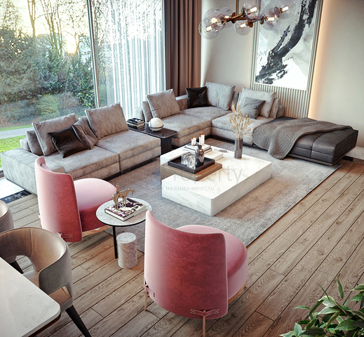 Квартиры планировки 4+1 и 5+1 дуплекс в микрорайоне Алтынова - Анталия