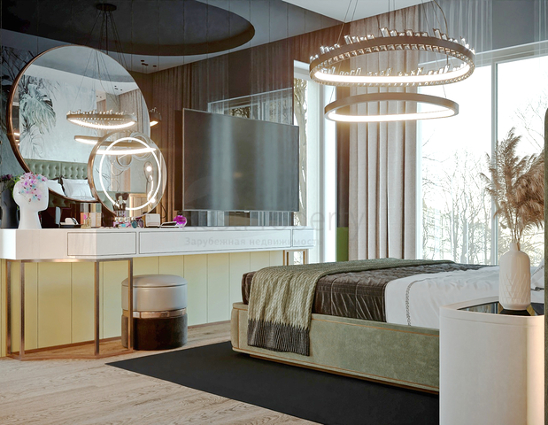 Квартиры планировки 4+1 и 5+1 дуплекс в микрорайоне Алтынова - Анталия