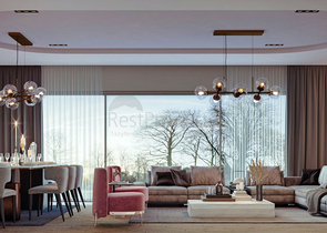 Квартиры планировки 4+1 и 5+1 дуплекс в микрорайоне Алтынова - Анталия