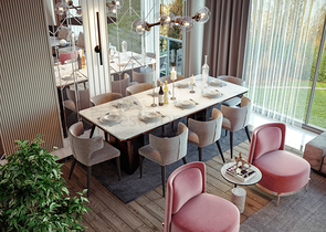 Квартиры планировки 4+1 и 5+1 дуплекс в микрорайоне Алтынова - Анталия