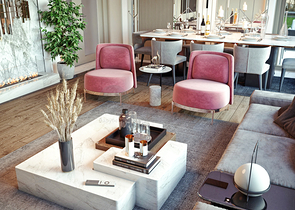 Квартиры планировки 4+1 и 5+1 дуплекс в микрорайоне Алтынова - Анталия