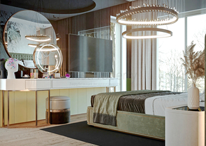 Квартиры планировки 4+1 и 5+1 дуплекс в микрорайоне Алтынова - Анталия