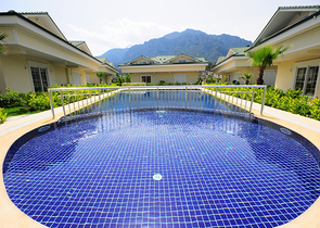 Вилла планировки 3+1 в районе Кемер - Анталия 