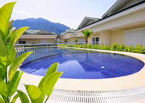 Вилла планировки 3+1 в районе Кемер - Анталия 