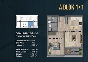 Инвестиционный проект в районе Алтынташ - Анталия