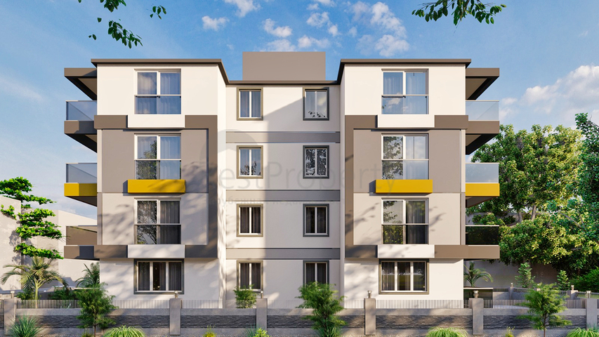 Квартира планировки 2+1 в районе Кепез - Анталия 