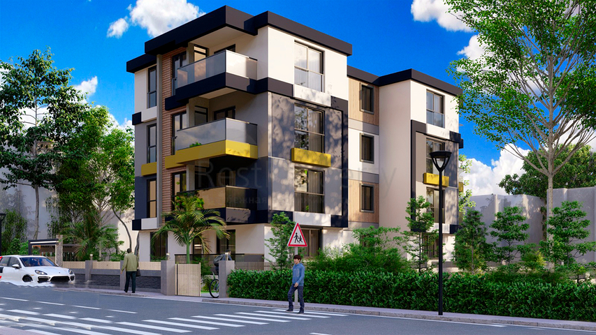 Квартира планировки 2+1 в районе Кепез - Анталия 