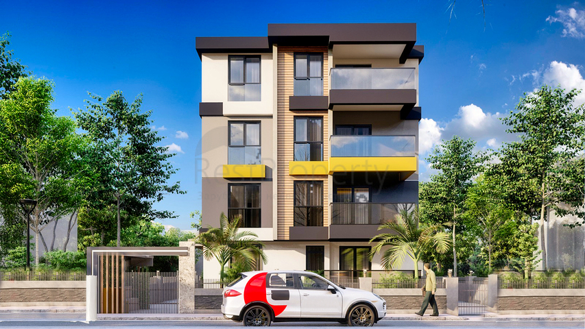 Квартира планировки 2+1 в районе Кепез - Анталия 