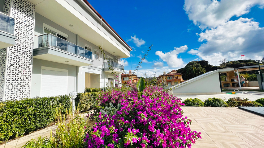 Квартира планировки 3+1 дуплекс в районе Кемер - Анталия 