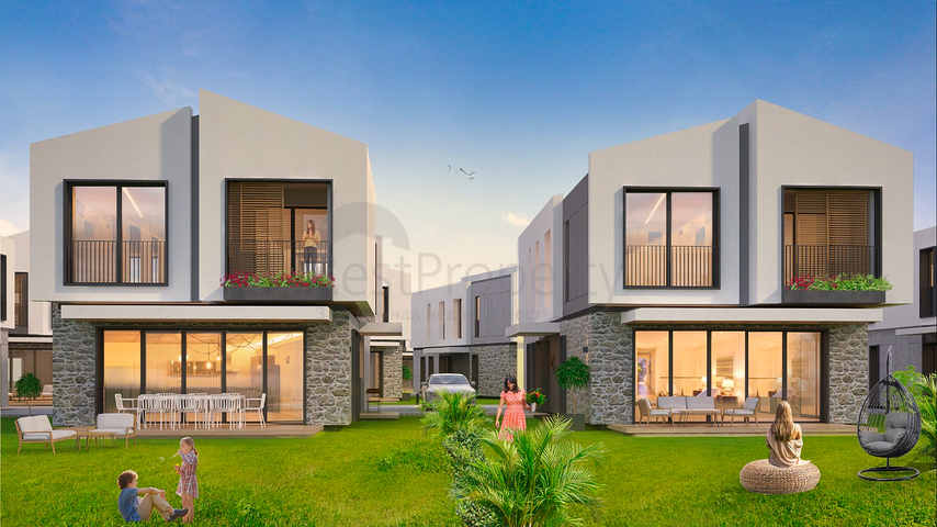 Виллы планировки 5+1  в комплексе,в районе Дошемеалты - Анталия