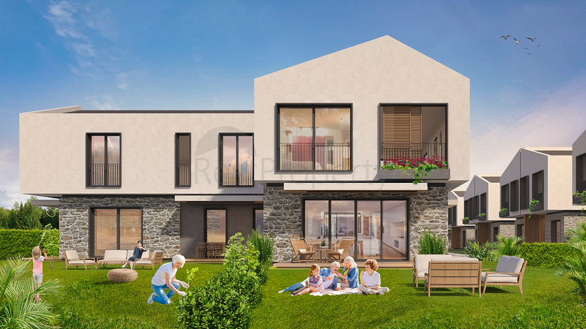 Виллы планировки 5+1  в комплексе,в районе Дошемеалты - Анталия