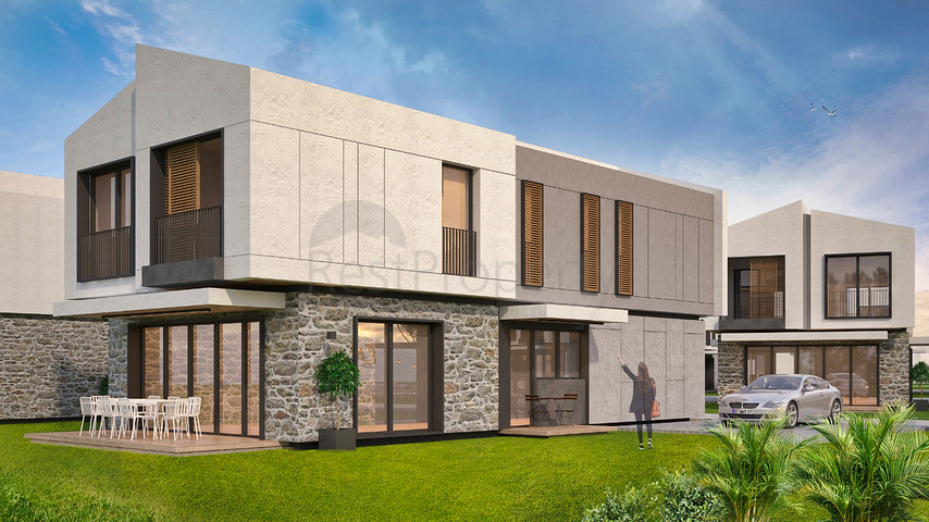 Виллы планировки 5+1  в комплексе,в районе Дошемеалты - Анталия