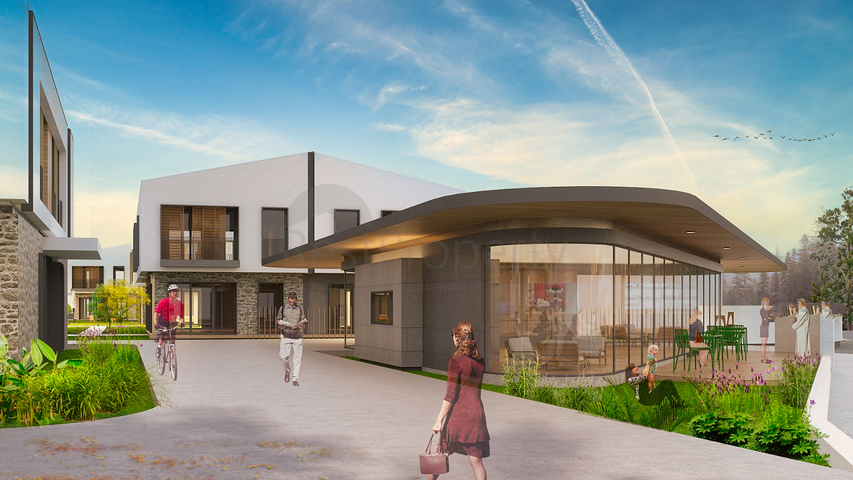 Виллы планировки 5+1  в комплексе,в районе Дошемеалты - Анталия