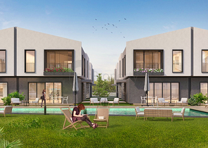 Виллы планировки 5+1  в комплексе,в районе Дошемеалты - Анталия