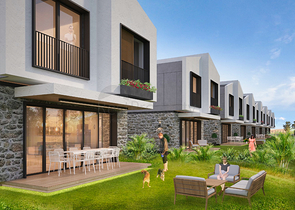 Виллы планировки 5+1  в комплексе,в районе Дошемеалты - Анталия