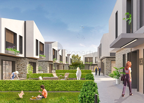 Виллы планировки 5+1  в комплексе,в районе Дошемеалты - Анталия