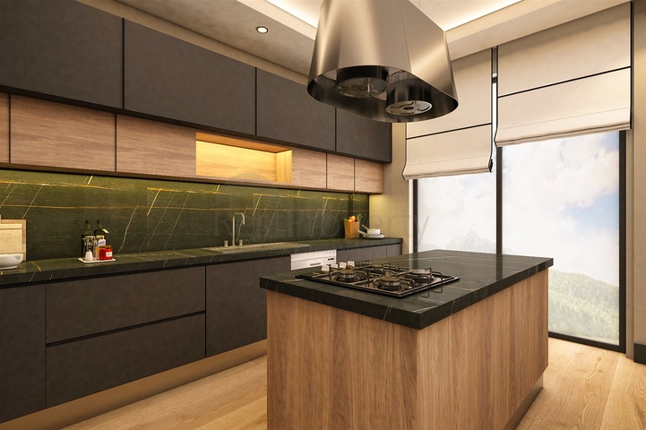 Виллы планировки 3+1 в районе Кепез - Анталия