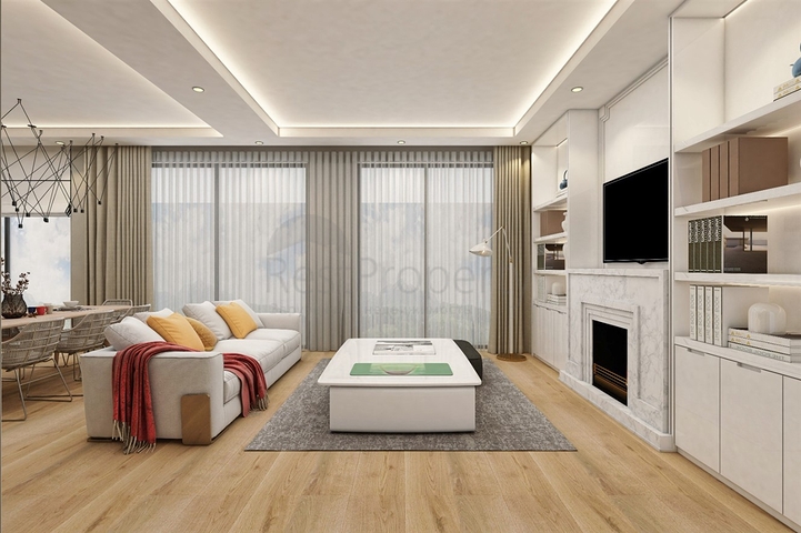 Виллы планировки 3+1 в районе Кепез - Анталия