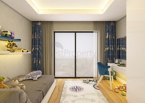 Виллы планировки 3+1 в районе Кепез - Анталия