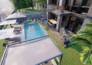 Виллы планировки 3+1 в районе Кепез - Анталия