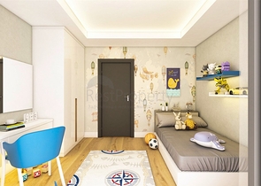 Виллы планировки 3+1 в районе Кепез - Анталия