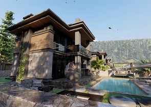 Виллы планировки 3+1 в районе Кепез - Анталия