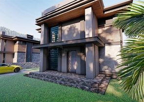 Виллы планировки 3+1 в районе Кепез - Анталия