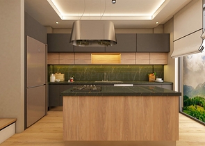 Виллы планировки 3+1 в районе Кепез - Анталия