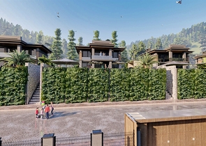 Виллы планировки 3+1 в районе Кепез - Анталия