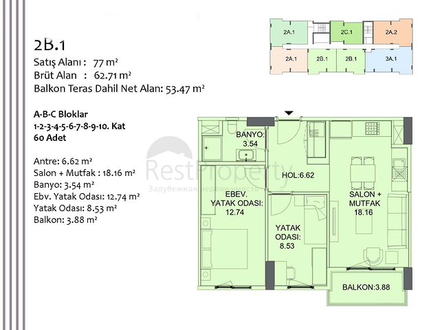 Инвестиционный проект в районе Кепез - Анталия