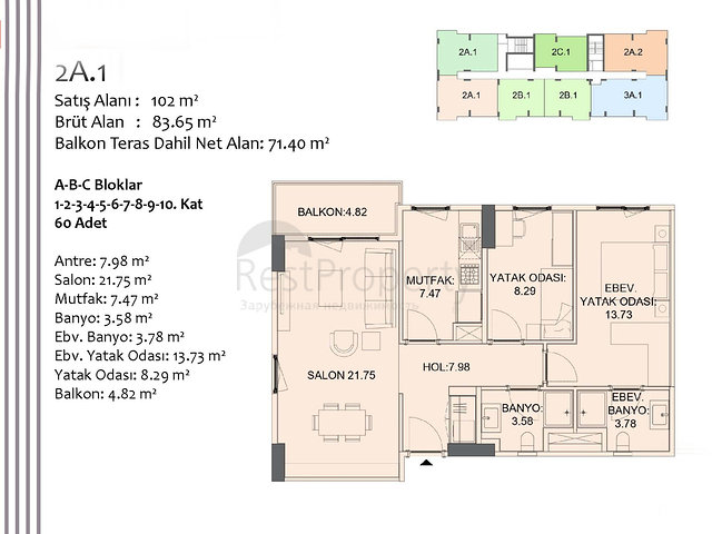 Инвестиционный проект в районе Кепез - Анталия