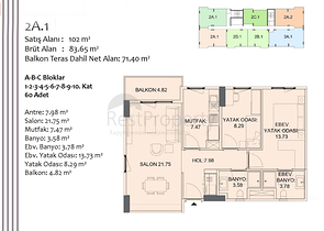 Инвестиционный проект в районе Кепез - Анталия