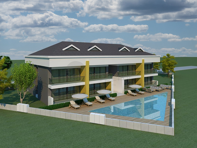 Квартира планировки 1+1,2+1 в районе Кемер - Анталия 