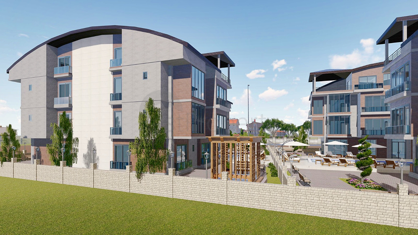 Квартира планировки 1+1 в районе Белек - Анталия 