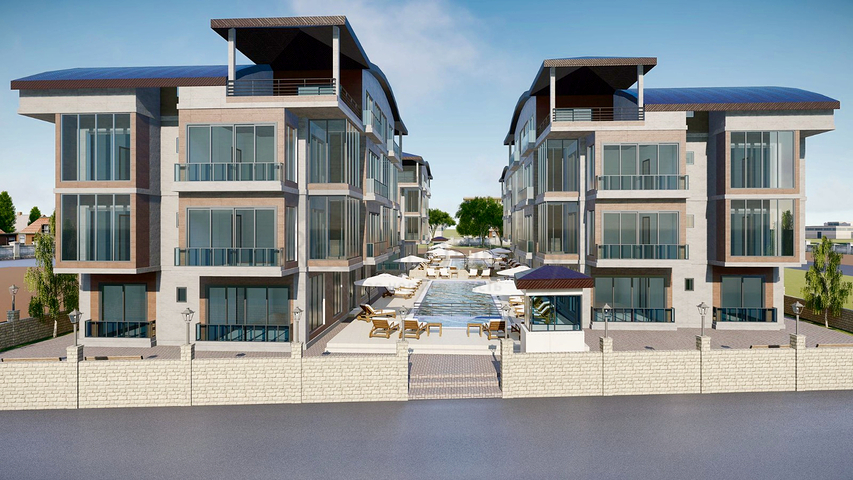 Квартира планировки 1+1 в районе Белек - Анталия 