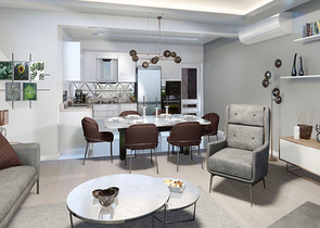 Квартира планировки 1+1 в районе Белек - Анталия 