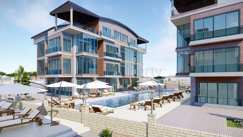 Квартира планировки 4+1 в районе Белек - Анталия 