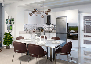 Квартира планировки 4+1 в районе Белек - Анталия 