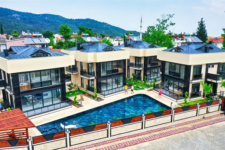 Виллы планировки 4+1 в районе Кемер - Анталия