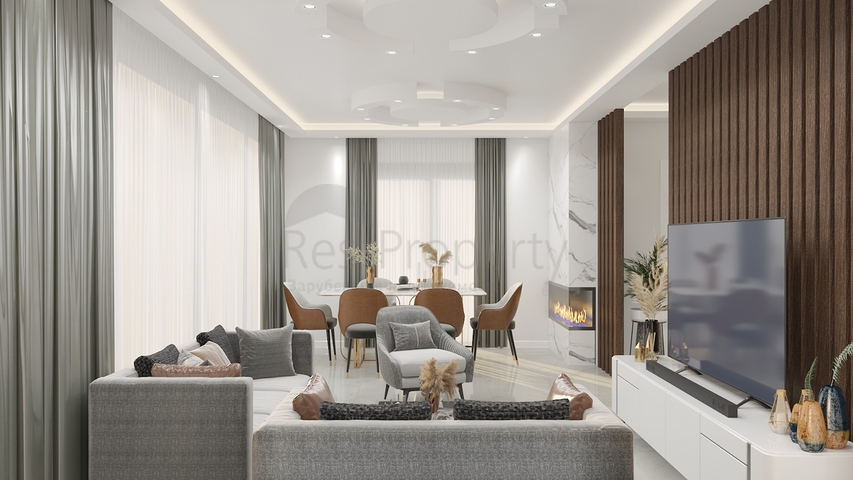 Виллы планировки 4+1 в районе Кемер - Анталия