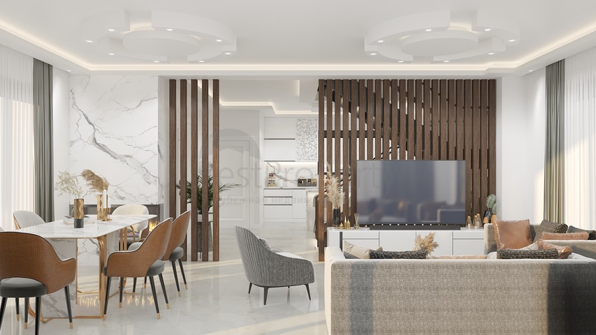 Виллы планировки 4+1 в районе Кемер - Анталия