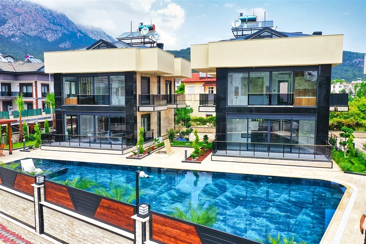 Виллы планировки 4+1 в районе Кемер - Анталия