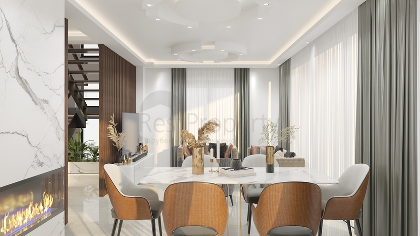 Виллы планировки 4+1 в районе Кемер - Анталия