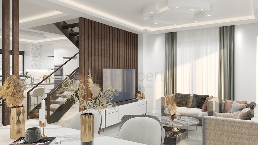 Виллы планировки 4+1 в районе Кемер - Анталия