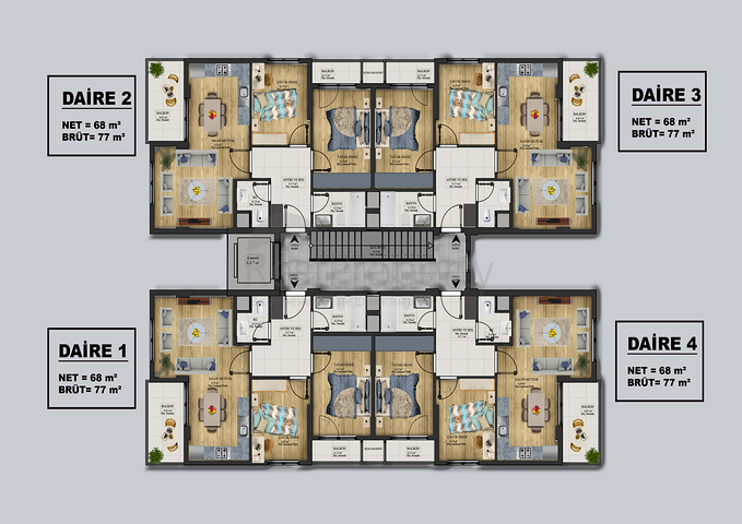 Инвестиционный проект в районе Финике - Анталия 