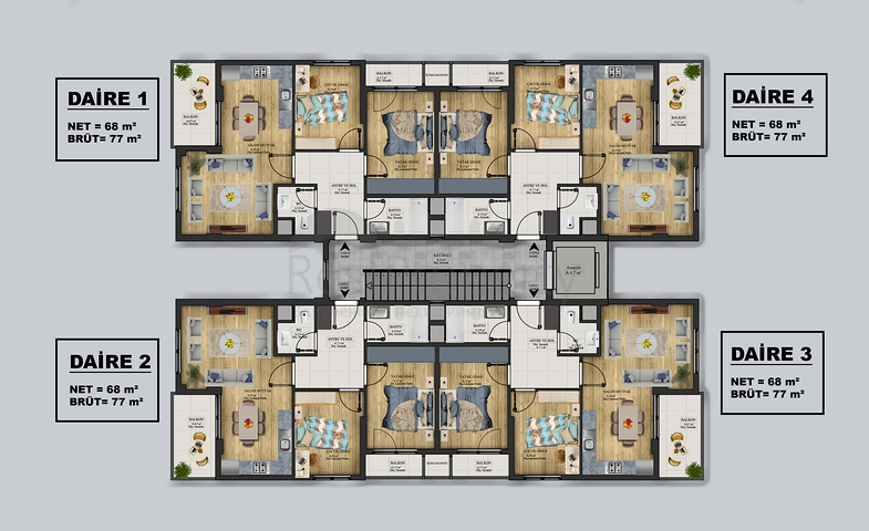 Инвестиционный проект в районе Финике - Анталия 