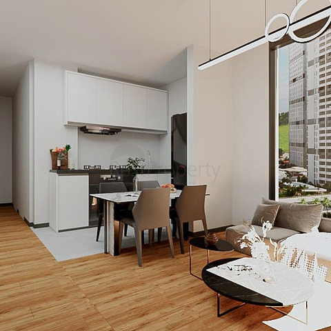 Квартиры планировки 1+1 и 2+1 дуплекс в центре города Анталия 