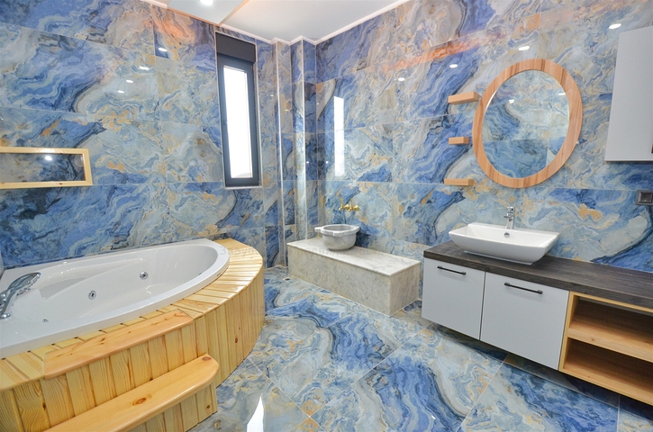 Вилла планировки 7+2 в районе Дошемеалты - Анталия