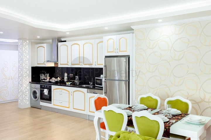 Квартиры планировки 2+1 и 3+1 дуплекс в микрорайоне Хурма - Анталия